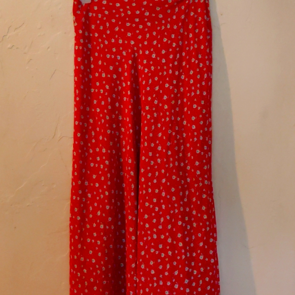 Cute long floral skirt